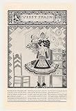 1931 Visit Spain Travel Tourism Girl Baby art Print Ad
