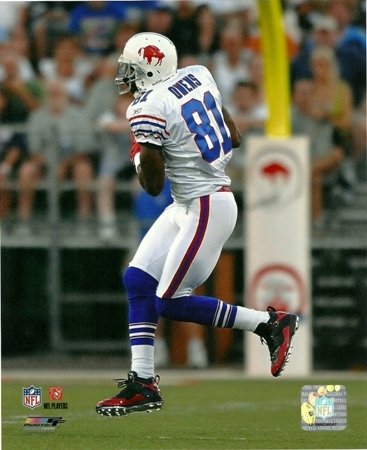 Terrell Owens Buffalo Bills Throwback Action 8x10 Photo