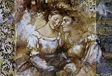 Fine art print neoclassicism decor sensuous women by Francois Fressinier