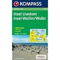 Insel Usedom, Insel Wolin: Wanderkarte mit Aktiv Guide und Radwegen. Mit Ortspl�nen. GPS-genau. 1:50.000