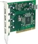 USB2.0 Hi-Speed 4+1 Port PCI Host Card