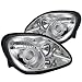 Spyder Auto Mercedes Benz SLK Chrome Halogen Projector Headlight