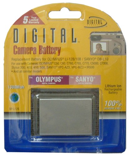 Sakar Digital Concepts BP-Li12B Replacement Battery