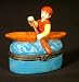 Kayak Kayaking Rowing Hinged Trinket Box phb