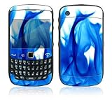 Blue Flame Design Decal Skin Sticker for BlackBerry Curve 8500 Cell Phone