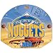 Denver Nuggets High Definition Plaque Clock