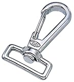 ステンレス金具 スイベルベルトフック 線径4mm ベルト取付部幅41mm 使用荷重20kgf