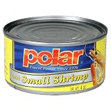 Polar Small Shrimp , 4-Ounce Units (Pack of 12)