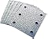 Makita 742530-2 4" x 4-1/2" Abrasive Hook & Loop 6-Hole Sanding Sheets 100 Grit - 5 per Package