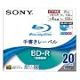�\�j�[ �u���[���C�f�B�X�N �^��p BD-R �ǋL�^ 1�w 4�{�� 25GB 20���p�b�N �菑�����[�x�� ���� �����y���Ή� 20BNR1VBTS4