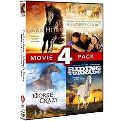 Horse Movie 4 Pack (Dark Horse, Father's Choice, Horse Crazy, Riding Tornado)