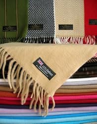 100% Cashmere Wool Super Soft Feel Scarf / Muffler