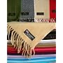100% Cashmere Wool Super Soft Feel Scarf / Muffler - 125 Radiant Colors !