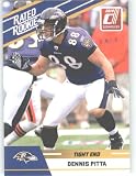 2010 Donruss Rated Rookies #28 Dennis Pitta - Baltimore Ravens (RC - Rookie Card)(Football Cards)
