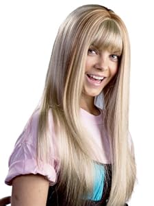 Enigma Wigs Women's Hannah, Blonde With Streaks, One Size