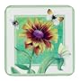 Spode Floral Haven 4-Inch Square Coasters, Set of 6