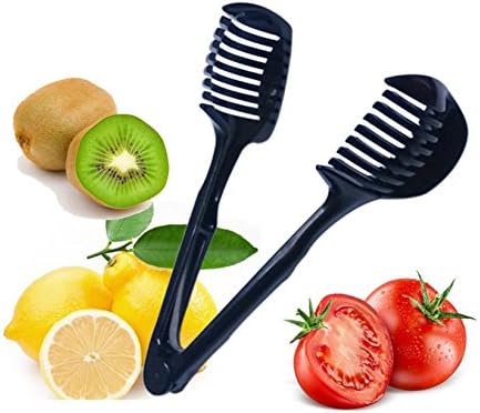 BeautyMood Kitchen DIY Tools Tomato Onion Lemon Slicer Vegetables Fruits Cutter Holder,Multifunction Perfect Slicer Kitchen Helper.(black)