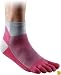 Injinji - 2012 - Performance Midweight Mini Crew Sock, Poppy/Pink, Large