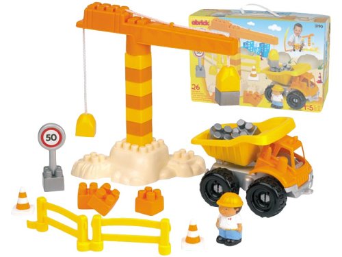 Childrens Toyshop  Toys : abrick 3190 Construction Site 26pcs