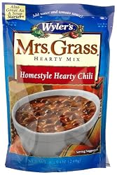 Wyler's Mrs. Grass Homestyle Hearty Chili Mix, 8.79-Ounce Packages (Pack of 8)