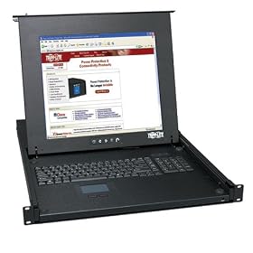 Tripp Lite KVM Console Unit 1U Rackmount with 17-Inch LCD