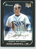 2008 Bowman Draft #BDP27 Evan Longoria - Tampa Bay Rays (RC - Rookie Card) (Baseball Cards)