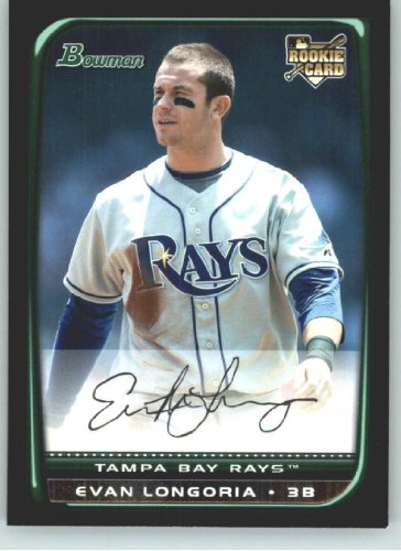 2008 Bowman Draft #BDP27 Evan Longoria - Tampa Bay Rays (RC - Rookie Card) (Baseball Cards)