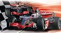 Scalextric C1214 Vodafone McLaren Mercedes 1:32 Scale Digital Race Set