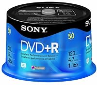 Sony DPR-47/50 Write-once DVD+R Disc - Spindle