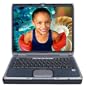 HP Pavilion ze5490us Laptop (2.80-GHz Pentium 4, 1024 MB RAM, 80 GB Hard Drive, DVD/CD-RW Drive)
