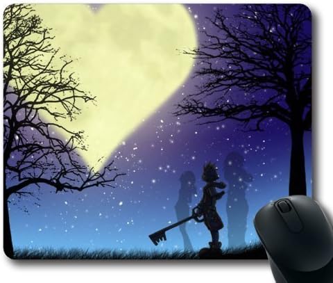 Kingdom Hearts Custom Non-Slip Oblong Mouse Mats in 7*9 (220MM*180MM*3MM) by 1120mousepad