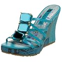 Two Lips Women's Souffle Platform Wedge Slide
