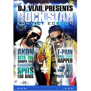 DJ Vlad Presents: Rock Star Konvict Edition by Akon, T-Pain, Fabolous, Paul Wall, and DJ Vlad (DVD - 2007) - Color