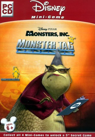 Childrens Toyshop  Video Games : Disney/Pixar's Monsters, Inc: Monster Tag Mini Game