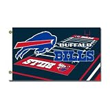 Buffalo Bills NFL Field Design 3'x5' Banner Flag