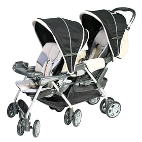 Combi Counterpart Tandem Stroller Night Rider