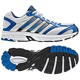 Original adidas Herren Laufschuh Vanquish 5 M weiss/blau, Größe:50.5