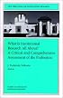 What Is Institutional Research All About A Critical and Comprehensive Assessment of the Profession: New Directions for Institutional Research (J-B IR Single Issue Institutional Research)
