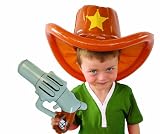 Bluw Inc Inflatable Cowboy Hat And Gun
