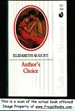 Author's Choice (Silhouette Romance, No 554)