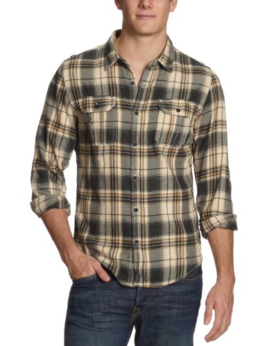 Calvin Klein Jeans Herren Hemden/ Freizeit CMH341 XA42J, Gr. 48 (S), Mehrfarbig (Q08) Preisvergleich