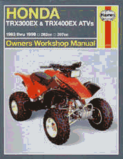 Haynes Honda TRX300EX & TRX400EX ATVs (1993-1999)