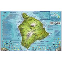 Franko's Dive Map of Hawaii, the Big Island