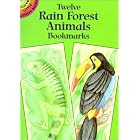 Click here to buy Twelve Rain Forest Animals Bookmarks (Dover Little Activity Books) by  Cathy Beylon.