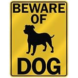 BEWARE OF ENGLISH MASTIFF PARKING SIGN DOG