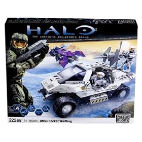 Mega Bloks Halo UNSC Warthog (colors and styles may vary)