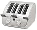 T-Fal TT7495002 Avante Deluxe 4-Slice Toaster, Stainless Steel