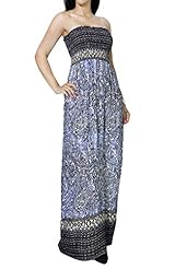 Strapless General Print Acrylic/Cotton/Nylon/Polyester/Rayon/Spandex/Viscose/Wool Spring Summer Fall Winter Maxi Dress 