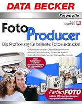 Foto Producer, 1 CD-ROM Die Profil&ouml;sung f&uuml;r brillante Fotoausdrucke! Unterst&uuml;tzt alle g&auml;ngigen (Digital)-Fotopapierformate. Monitor/Drucker-Kalibrierung f&uuml;r optimale Resultate. Automatische Bildoptimierung & Druckqualit&auml;ts-Kont