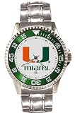 Miami Hurricanes Competitor Steel Watch